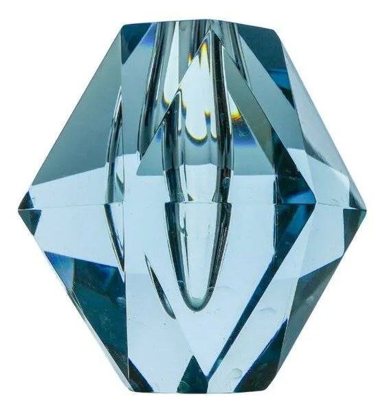 Image 1 of Diamond-shaped crystal vase from Strömbergshyttan