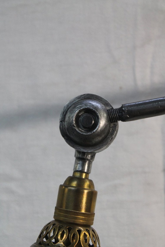 Image 1 of Lampe Tous sens 1930 Opaline