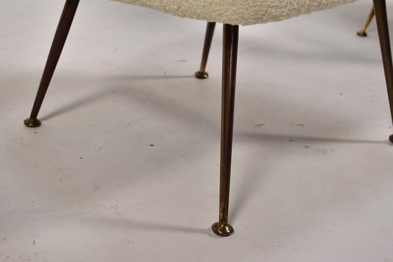 Image 1 of Paar DU 55 fauteuils van Gastone Rinaldi voor RIMA, Italië 1950