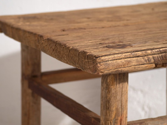 Mesa auxiliar cuadrada antigua (c.1850) #2, Mesas de comedor, Madera, Marrón, Rustic (foto 22 de 27)