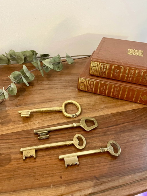 Lote de llaves vintage