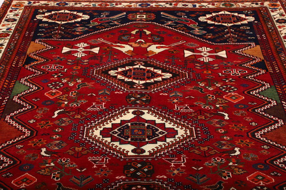 Image 1 of Perserteppich Klassische Schönheit - Shiraz/Normaden Teppich - Handgeknüpft 279 x 182 cm Nr. 459849