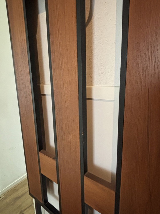 Image 1 of Vintage Mid - Century Coat Stand With Seat/Cabinet.