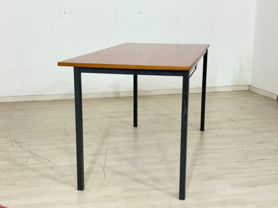 Image 1 of Tavolo da pranzo in teak danese / Scrivania Labofa / Tavolo da cucina / Tavolo da ufficio / Tavolo in legno