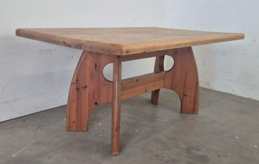 Brutalist dining table