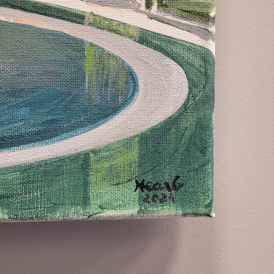 Image 1 of “Pasaje Gutiérrez, Valladolid” José A. Herrero – Pintura Contemporánea