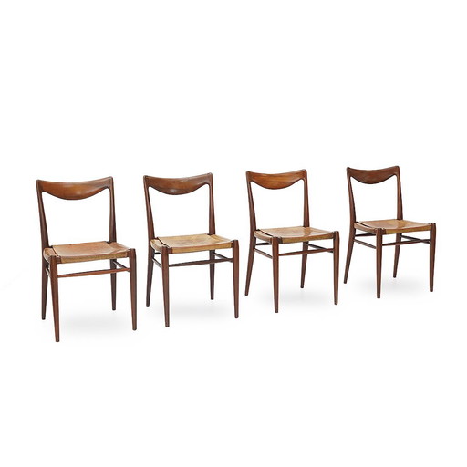 4 chaises "Bambi" par Adolf Relling & Rolf Rastad pour Gustav Bahus & Eft, années 1950
