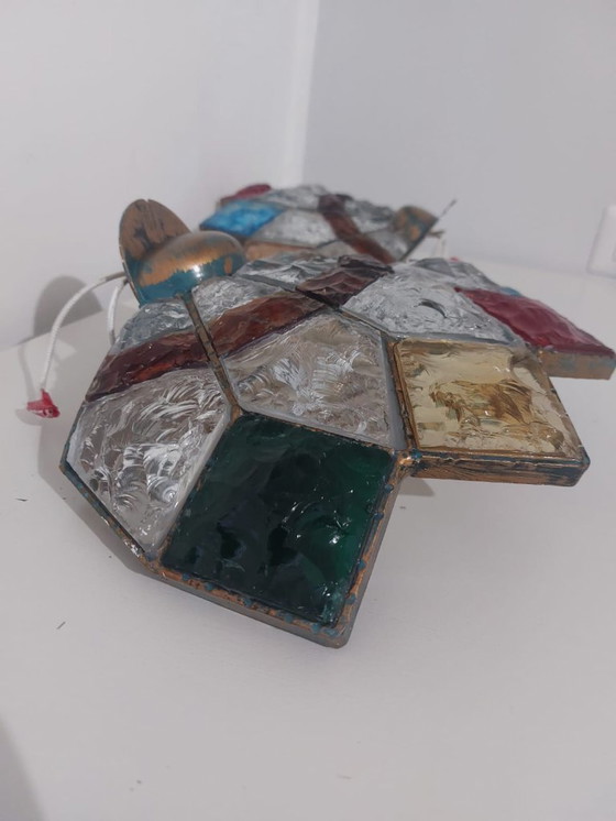 Image 1 of Pair of brutalist Italian sconses 70'