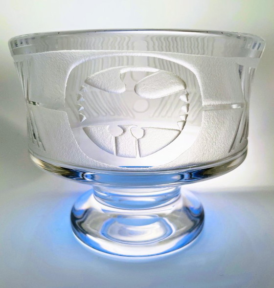 Image 1 of Rare millésime suédois- Bertil Vallien - IKAROS- grand bol des années 1960