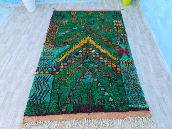 Handgefertigter traditioneller Teppich 250cm x 150cm Marokkanisch – Teppiche & Läufer, Wool (photo 3 of 11)