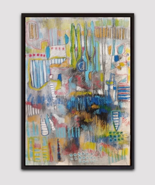 Natia Antadze Abstract Composition