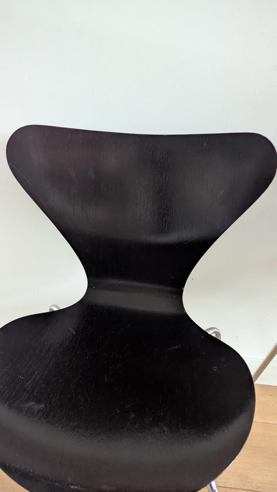 Set de 4 sillas de comedor Arne Jacobsen Serie 7 – Fritz Hansen, Wood (photo 9 of 12)
