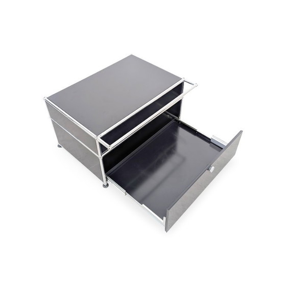 Image 1 of Original USM Haller Couchtisch Fritz Haller Beistelltisch Metall