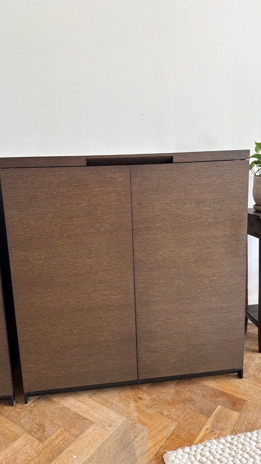Maxalto Mida Luxe Opbergkast / Kledingkast van B&B Italia – Model ACAN1 – Set van 2
