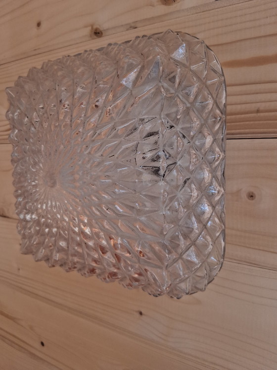 Image 1 of Lampe murale Arlux 1970 style Glashütte