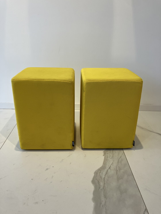 Image 1 of 12x Lina design colored seat poufs