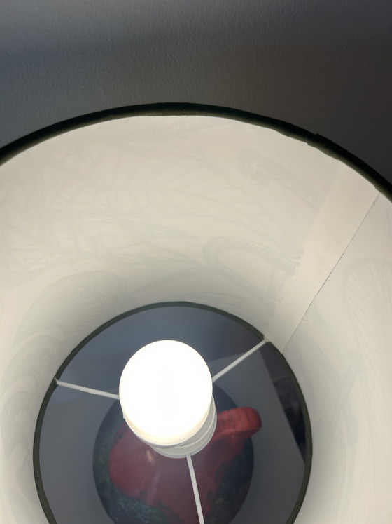 Image 1 of Draadloze vaaslamp van West-Duits aardewerk