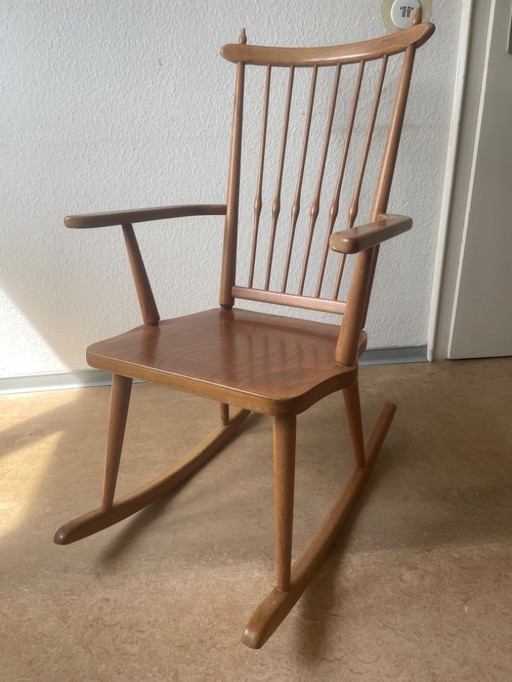 Mid Century Schaukelstuhl