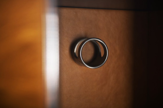 Image 1 of Vintage TUCROMA rotating warderobe with mirror by Guido Faleshini - i4 Mariani