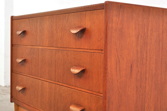 Image 1 of Vintage Danish Chest of Drawers in Teak 1960s