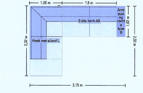Image 1 of Montel sofa - infinity square