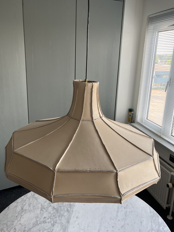 Image 1 of Paralume in pelle di Pepe Heykoop, Leather Light