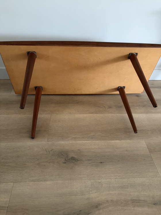 Image 1 of Mid-Century Deense teakhouten salontafel