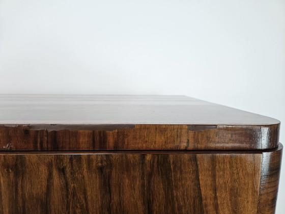Image 1 of Credenza lineare Art Decò in noce