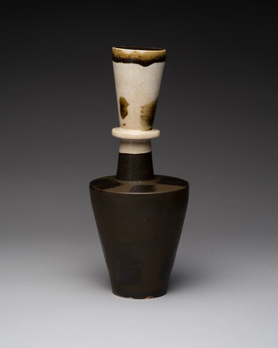 Image 1 of Friedhelm Tschentscher – Rare Studio Pottery Vase, Kassel, Allemagne, vers les années 1960 Kasseler Schule Prof. Walter Popp