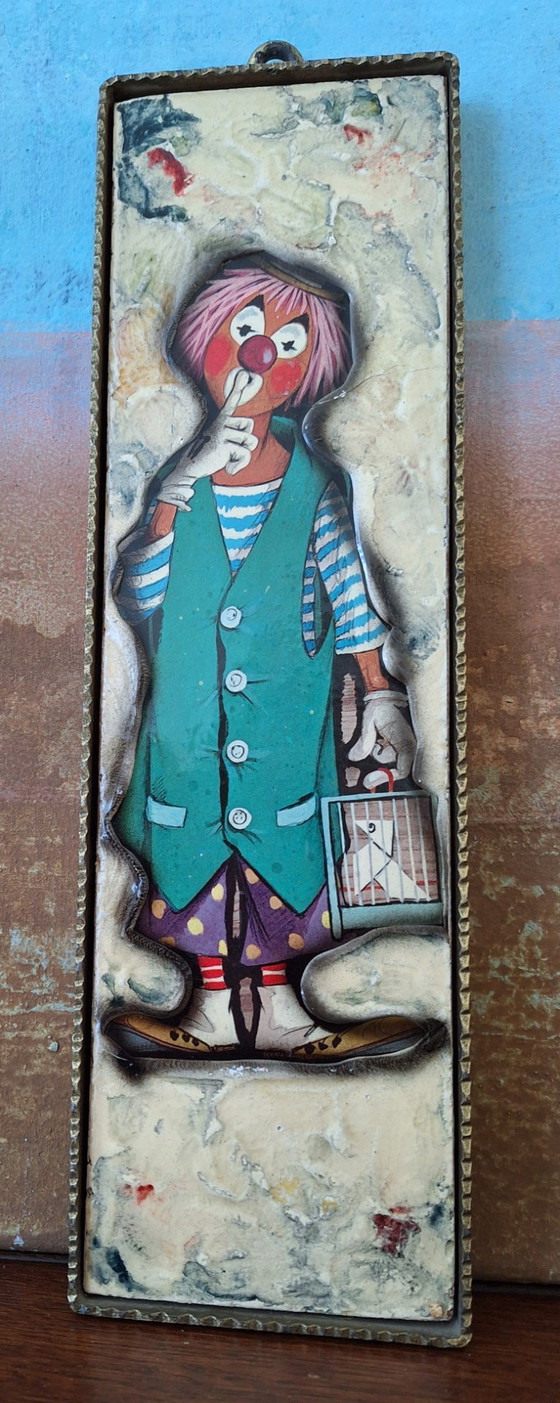 Image 1 of Clown avec cage à oiseaux