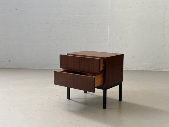 2 MSL Thalia Nightstands - Sapelli, 1970s, Mid-Century – Wood (photo 15 of 15)