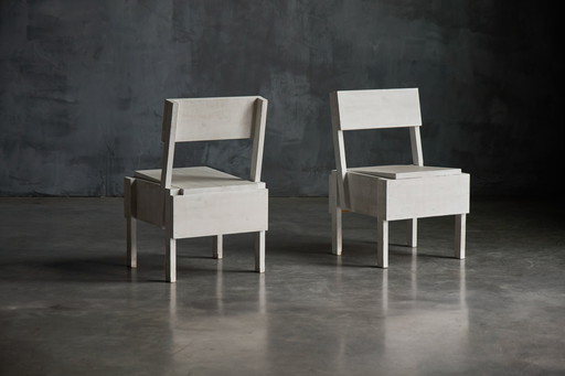 Vintage "Sedia 1" chair by Enzo Mari for Artek, Finland