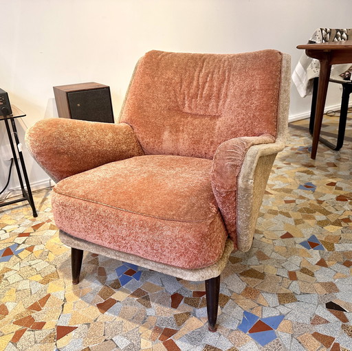 Paire de fauteuils années 50/60