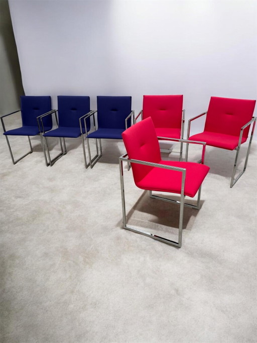 6 sillas de diseño Arco Frame de Burkhard Vogthe