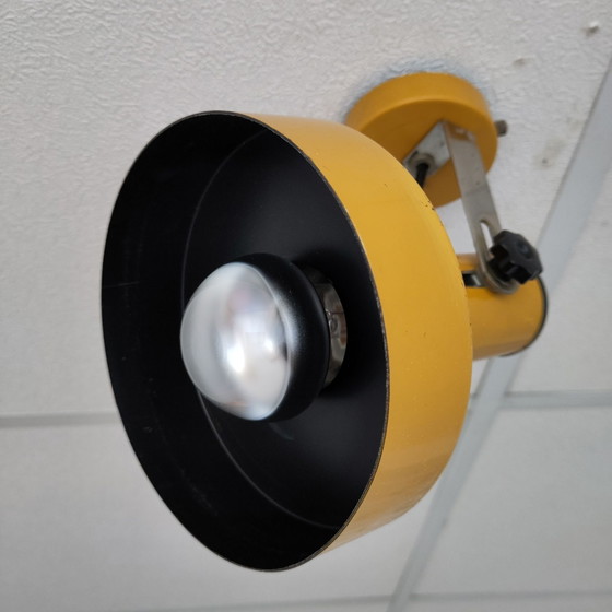 Vintage mid century modern ceiling light – Plastic, Metal (photo 10 of 13)