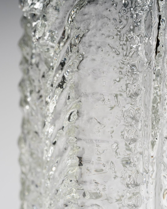 Image 1 of Rosenthal Studio Line "Glasstruktur" Brutalist Vase by Martin Freyer, Germany, 1970s