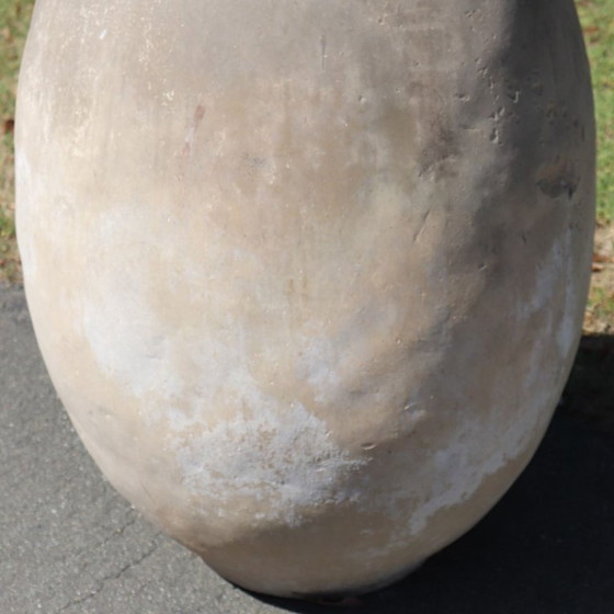 Image 1 of Jarra antigua de terracota, adorno de jardín, Italia, siglo XIX.