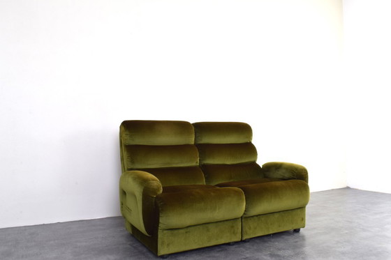 Image 1 of Sofá modular alemán de mediados de siglo, década de 1970.