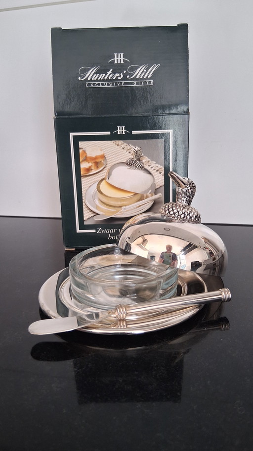 Burriera Hunters' Hill con placcatura in argento pesante