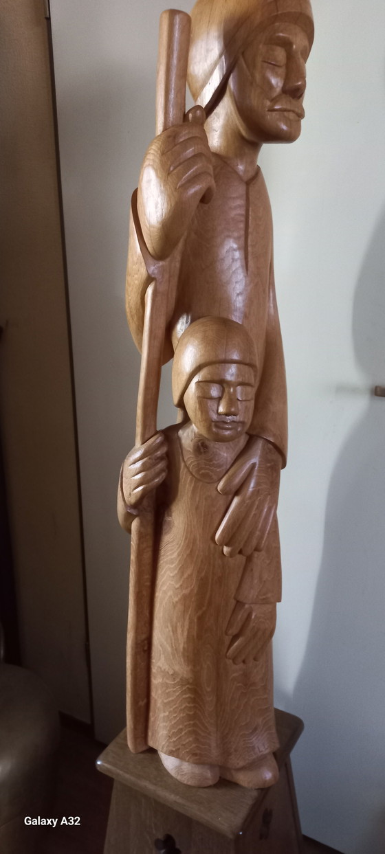 Sint Jozef - Maurice Pelgrims-Jelle – Arte, Wood (photo 6 of 13)