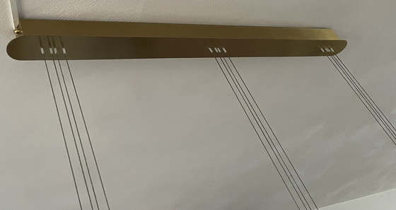 Image 1 of Lampada a sospensione B+M Leuchten 3 luci "regolabile in altezza" Montaggio a soffitto Anni '90