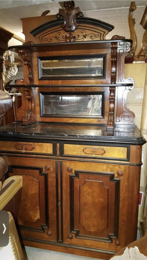 Antique mahogany Bonheur