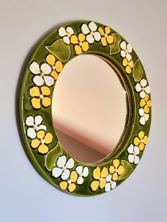 Image 1 of Mithé Espelt Keramikspiegel, Modell Tiare