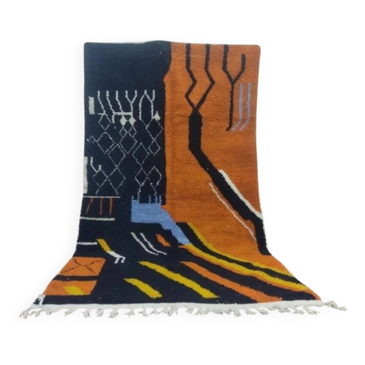 Alfombra marroquí hecha a mano 250cm x 150cm