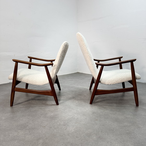 Image 1 of Louis van Teeffelen Juego de Sillones Bouclé Retapizados