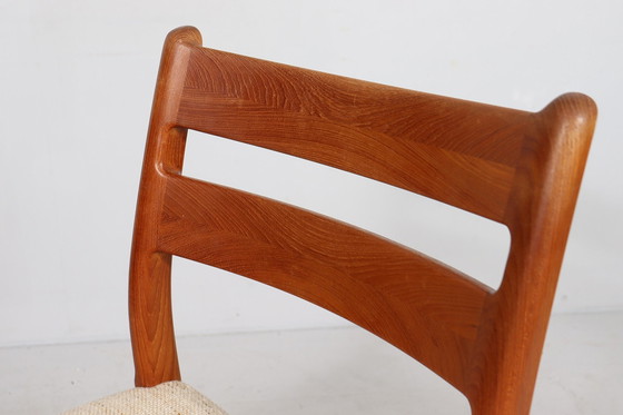 Image 1 of Set of 5 chairs/dining chairs by Emc Møbler, Denmark, 1970s