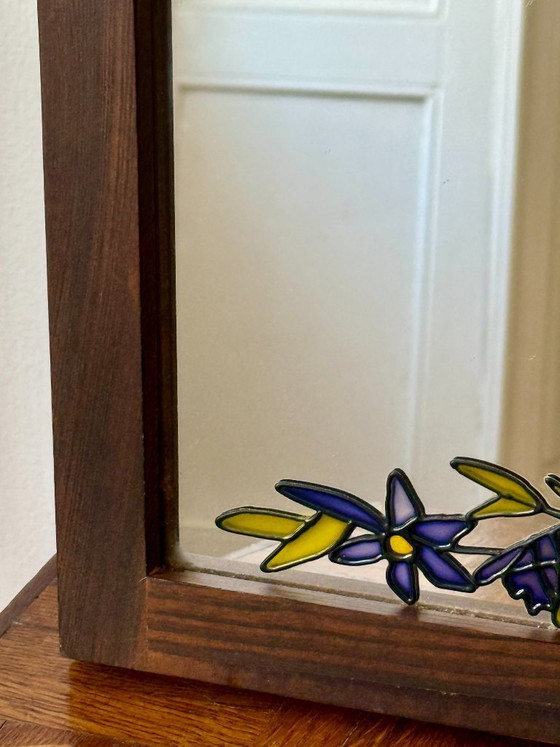 Image 1 of Spiegel in Tiffany/Art Deco-stijl