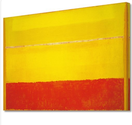 Mark Rothko - Jaune et rouge XL