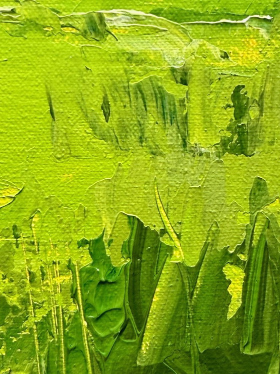 Image 1 of Urkhovense Zeggen – semi-abstract landscape | modern impressionism | 60x60 cm