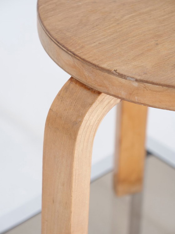 Image 1 of Alvar Aalto stool, model 60